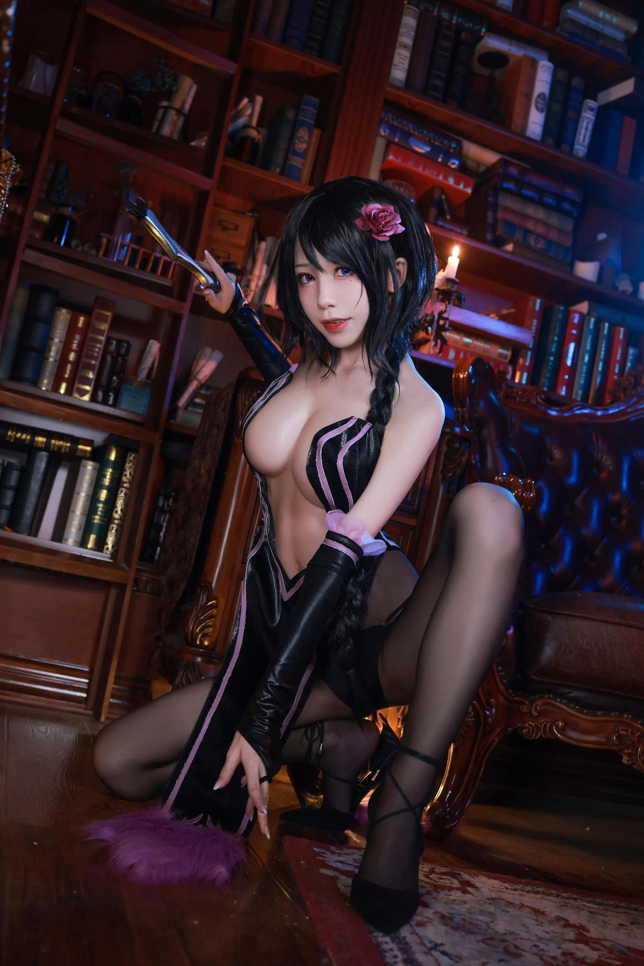 水淼Aqua – NO.85 猎肠者 [75P]插图5